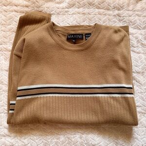 Men's Brown Crewneck Sweater